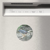 Green Heron Ecology magnet (Insitu (Vaatwasser))