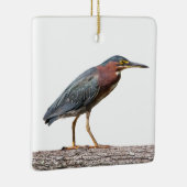 Green Heron Keramisch Ornament (Rechts)