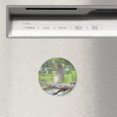 Green Heron magnet (Insitu (Vaatwasser))