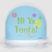 Green Hi Ya Toots Sneeuwbol (Achterkant)