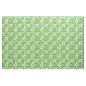 Green Hibiscus Honu Hawaiian Stof (Fat Quarter)
