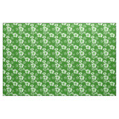 Green Hibiscus Honu Hawaiian Stof (Fat Quarter)