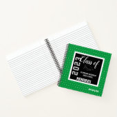 Green High School Afstuderen Geheugenboek Notitieboek (Binnen)