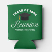 Green High School Reünie Gepersonaliseerde Partij Blikjeskoeler (Achterkant)