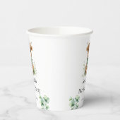 Green Highland Koe verjaardagsfeestje Papieren Bekers (Links)