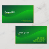Green Hill 2 Visitekaartje (Voorkant / Achterkant)