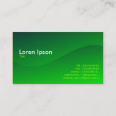 Green Hill Visitekaartje (Achterkant)