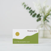 Green Hills 2 Visitekaartje (Staand voorkant)