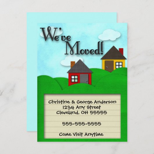 Green Hills bewegende aankondiging (Voorkant / Achterkant)