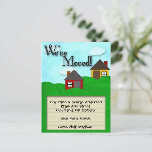 Green Hills bewegende aankondiging (Staand voorkant)