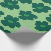 Green Hippie Cadeaupapier (Hoek)
