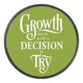 Green Hockey Puck (Voorkant)