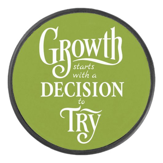 Green Hockey Puck (Voorkant)