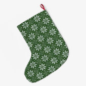 Green Holiday Sweater Grote Kerstsok (Achterkant (Hangend))