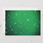 Green Holly Photo Merry Little KerstKaarten Kaart (Achterkant)