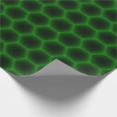Green Honeycomb Cadeaupapier (Hoek)