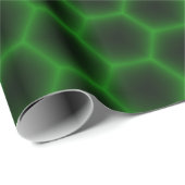 Green Honeycomb Cadeaupapier (Rol Hoek)