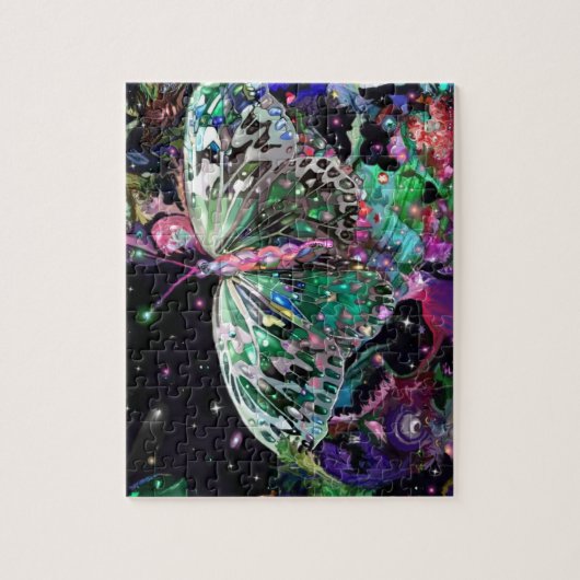 Green Hope Butterfly Legpuzzel (Verticaal)