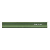 Green Horizonal Ombre - Optionele tekst - Striped Grosgrain Lint (Voorkant)