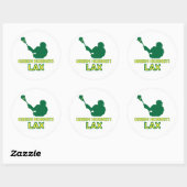 Green Hornets Shot 2 Ronde Sticker (Vel)