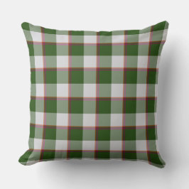 Green House and Mischka Gray Plaid Kussen