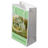 Green House Housewarming Klein Cadeauzakje (Achterkant Gekanteld)