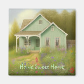 Green House Housewarming Magneet (Voorkant)