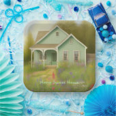 Green House Housewarming Papieren Bordje (Feest)