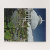 Green House The Bronx New York. kerstgroet Legpuzzel (Horizontaal)