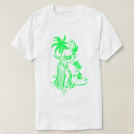 Green Hula Girl T-Shirt