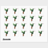 Green Hummingbird Gradient Sticker (Vel)