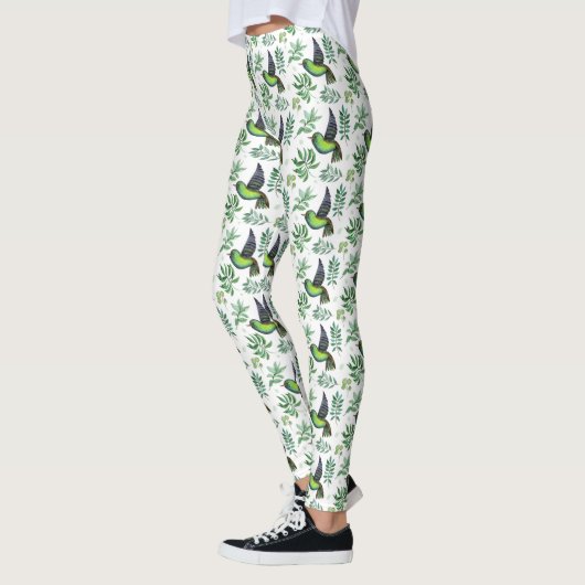 Green Hummingbird Vrouwen Leggings - Stijlvol Comf (Links)
