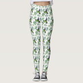 Green Hummingbird Vrouwen Leggings - Stijlvol Comf (Voorkant)