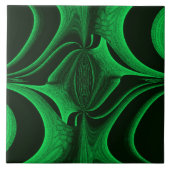 Green Hunter Fractal Tegeltje (Voorkant)