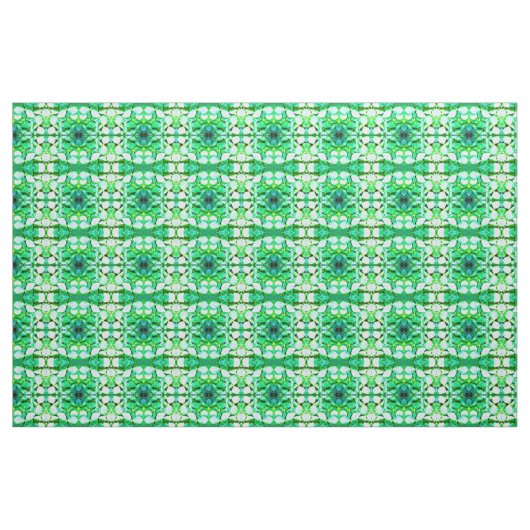 Green Hydrangea Fabric Stof (Yard (91,4 cm))