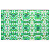 Green Hydrangea Fabric Stof (Fat Quarter)