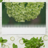 Green Hydrangea Kitchen Towel Theedoek (Gevouwen)