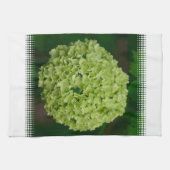 Green Hydrangea Kitchen Towel Theedoek (Horizontaal)