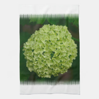 Green Hydrangea Kitchen Towel Theedoek