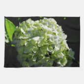 Green Hydrangeas Flowers Theedoek (Horizontaal)