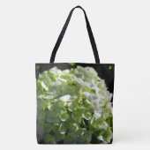 Green Hydrangeas Flowers Tote Bag (Voorkant)