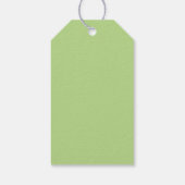 Green I Heart Irish Cadeaulabel (Achterkant)