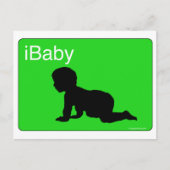 Green iBaby Briefkaart (Voorkant)