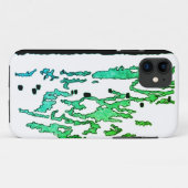 Green Ice Power Bank Case-Mate iPhone Case (Achterkant (horizontaal))