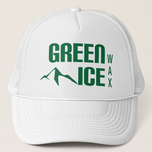 Green Ice Wax Trucker Hat Pet (Voorkant)