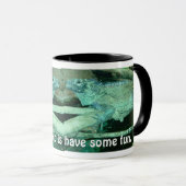 Green Iguana 2 Mok (Voorkant rechts)