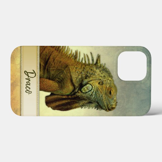 Green Iguana  Case-Mate iPhone Case (Achterkant (horizontaal))