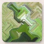 Green Iguana Drankjes Onderzetter (Voorkant)