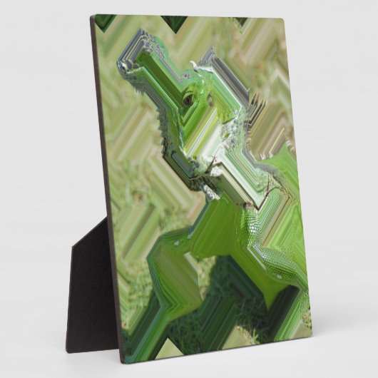 Green Iguana Fotoplaat (Zijkant)