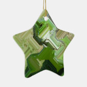 Green Iguana Keramisch Ornament (Rechts)